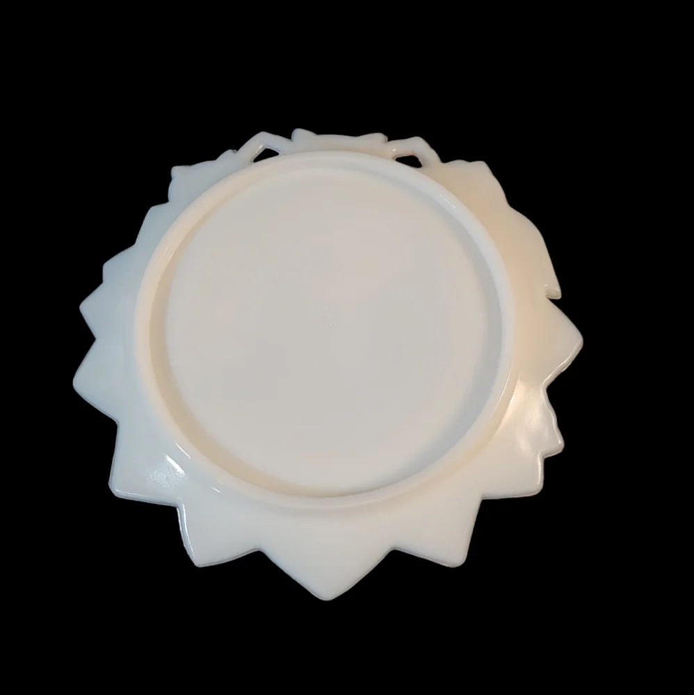 Westmorland Little Bears Milk Glass Plate
